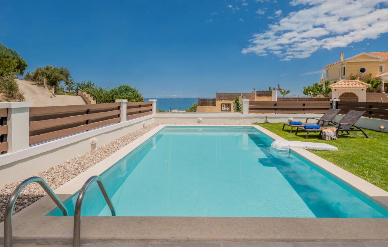 Astarte Villas - Villa Siesta With Private Pool Argassi Esterno foto